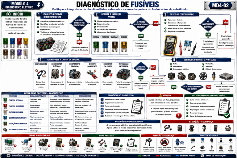 Diagnóstico de fusíveis